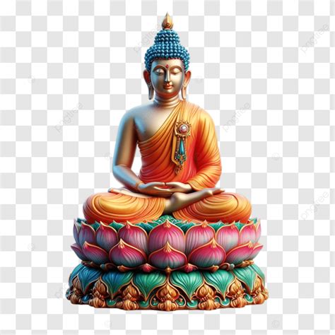 Happy Mahavir Jayanti A Buddha Sits In Vesak Purnima Day Or With Gautam