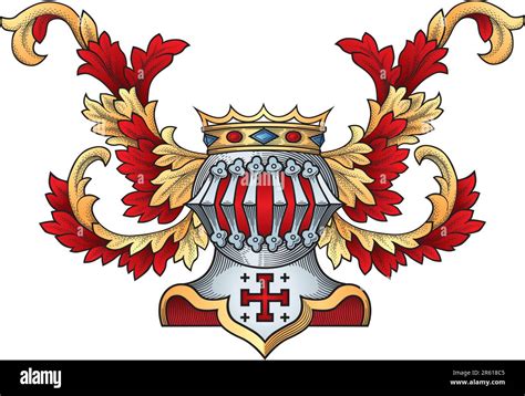 Coat Of Arms Vector Stock Vector Image And Art Alamy