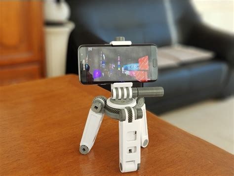 Free Stl File Tripod Smartphone 📱・3d Print Object To Download・cults