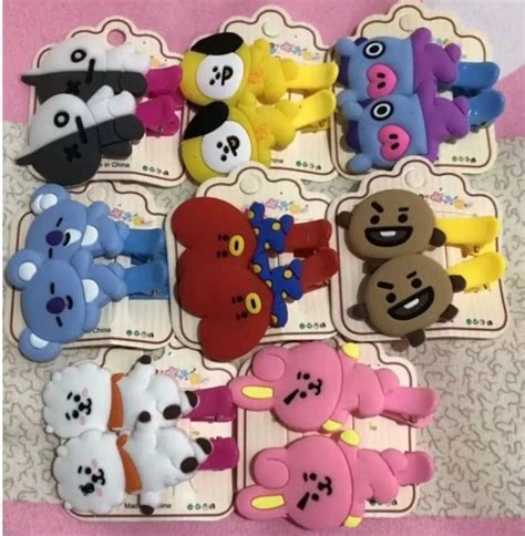 Bt21 Hair Clip Korean Buy 1 Take 1 Pair Bundle Of 2 Pair 2 Variants