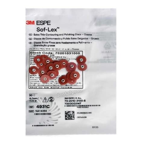 3m Espe Sof Lex Polishing Discs Red Online Dental Shopping