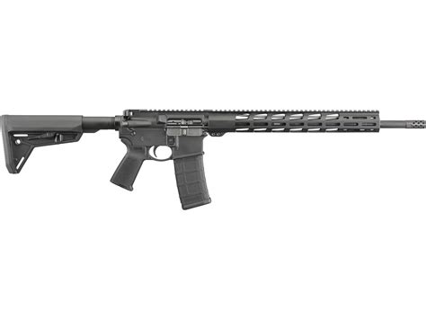 Ruger Ar556 Mpr Rifle 556x45mm Nato 18 Barrel 30 Round Black