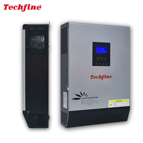 Inverter Solar Techfine Manufacturer MPPT 60A 80A Inverter Power System