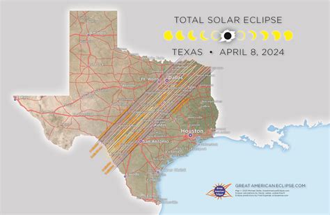 April Solar Eclipse 2024 Texas Map - Lynn Sondra