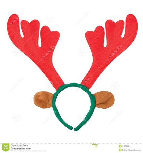 Reindeer Horns Headband Stock Photo - Image: 44570339