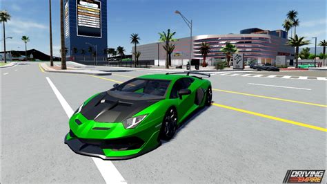 Roblox Driving Empire Driving My New Lamborghini Svj Youtube