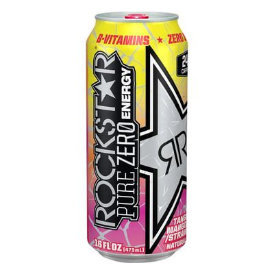 Rockstar Rockstar Pure Zero Energy Drink Tangerine Mango Guava