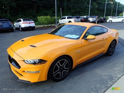 Orange Fury 2019 Ford Mustang GT Premium Fastback Exterior Photo ...