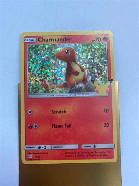 Charmander Holo Ungraded Pokemon Mcdonalds