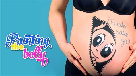 Painting The Belly Of My Pregnant Sister Easy Drawings For Pregnancy