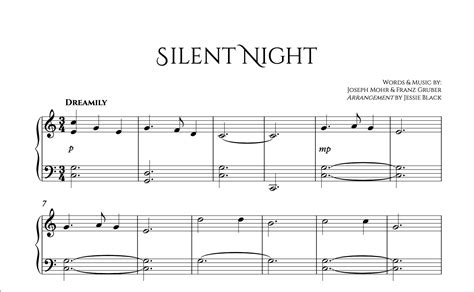 Easy Silent Night Piano Sheet | ubicaciondepersonas.cdmx.gob.mx