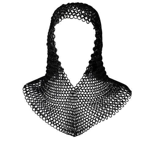 Mythrojan Chainmail Coif Medieval Knight Renaissance Armor Chain Mail