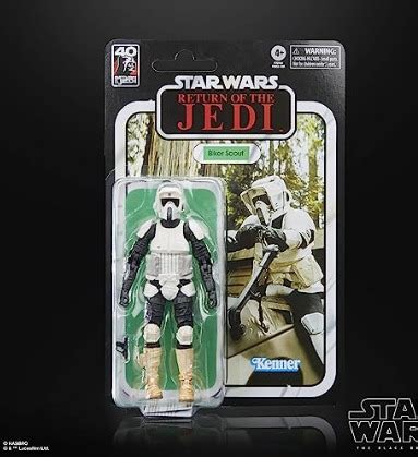 Star Wars The Black Series Biker Scout Star Wars Return Of The Jedi