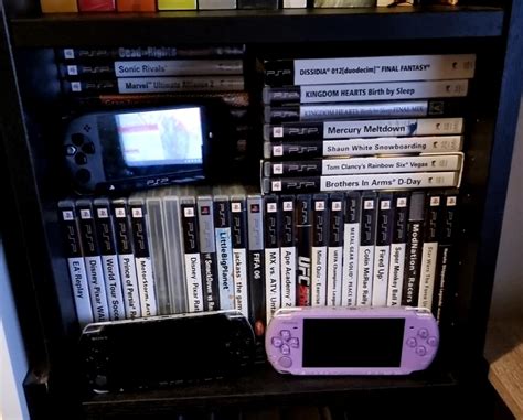 my psp collection : r/PSP