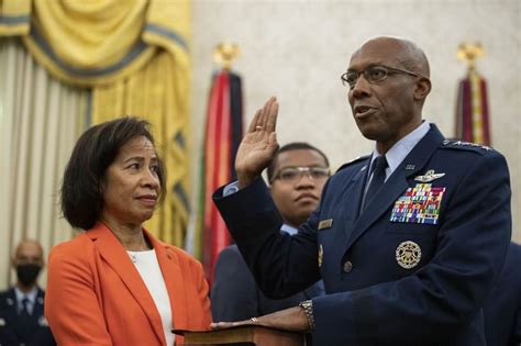 General Charles Brown Sworn in as USAF Chief of Staff | The ...