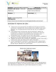 Actividad Inversion Inmobiliaria Docx Profesional Reporte Nombre