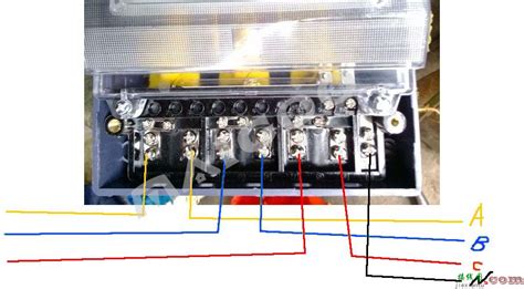 三相电表接线图三相四线电表接法，初学电工都能看懂 接线图网