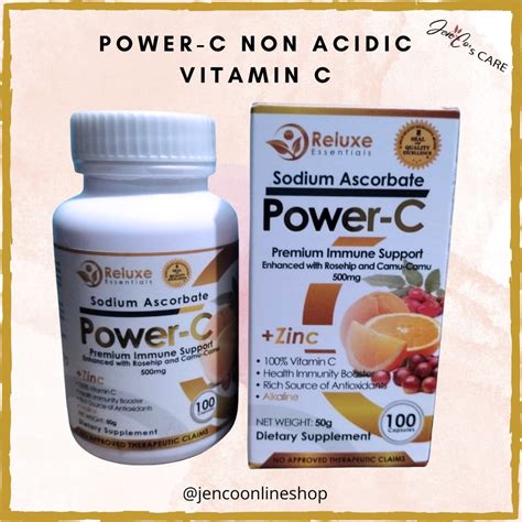 VItamim C Sodium Ascorbate With Zinc For Adult Non Acidic Malunggay