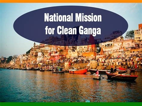 NATIONAL MISSION FOR CLEAN GANGA