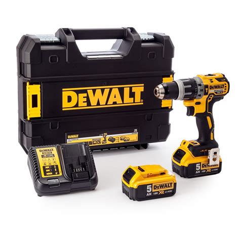 Dewalt V Xr Brushless Compact Li Ion Hammer Drill Kit Bunnings