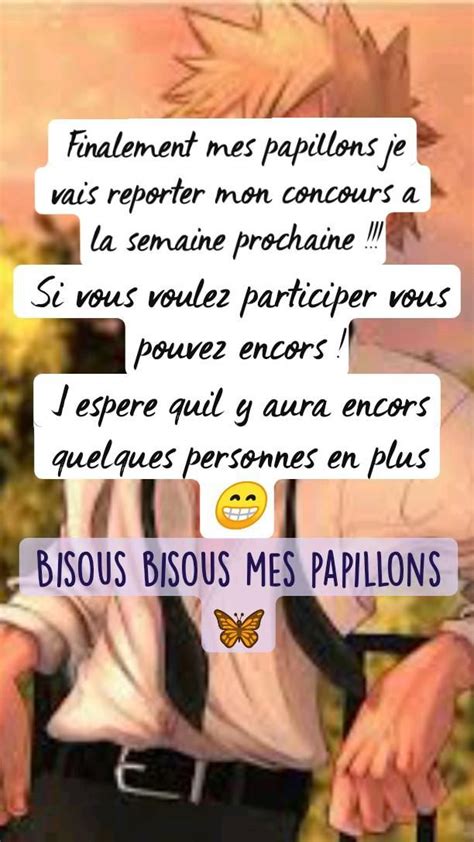 Finalement Mes Papillons Je Vais Reporter Mon Concours A La Semaine