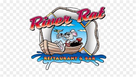 River Rat Restaurant - Rat In Boat Cartoon - Free Transparent PNG ...