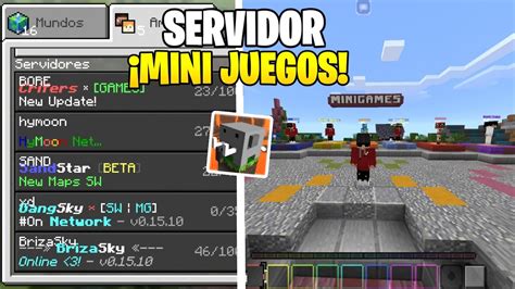 NUEVO SERVER De SkyWars MiniGames Para CRAFTSMAN ACTUALIZADO