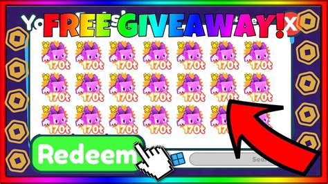 Pet Sim X OP MYTHICAL GIVEAWAY LIVE Free Robux Mythical