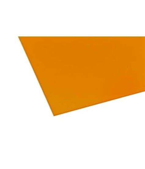 Wf Education Group Shop Cast Acrylic Sheet Opaque Orange X X