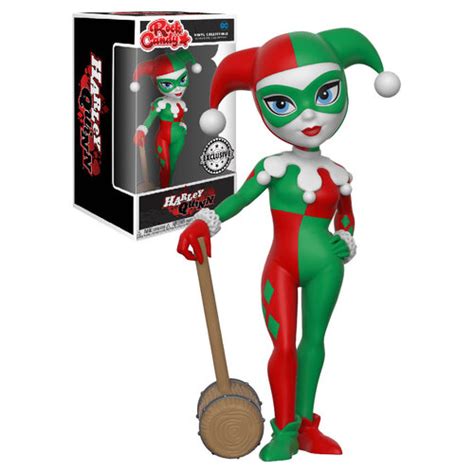 Funko Rock Candy Dc Comics 21143 Harley Quinn Holiday Variant New Mint Condition