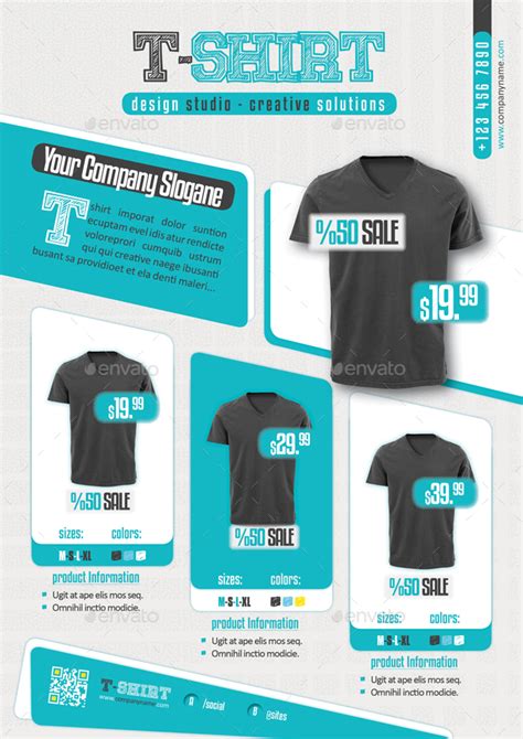 T Shirt Sale Flyer Template Free