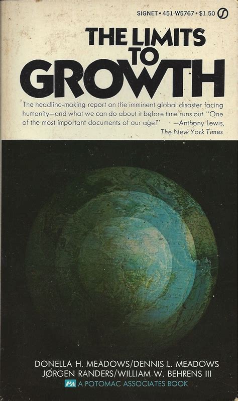 The Limits To Growth By Donella H Meadows Goodreads