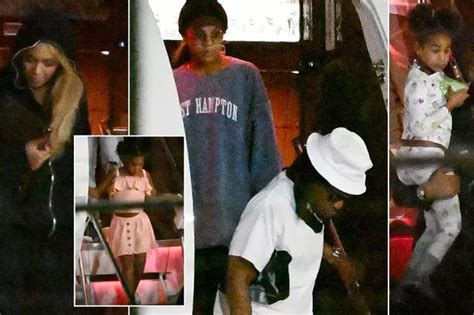 Beyonce And Jay Z Snapped With Rarely Seen Twins And Blue Ivy As They