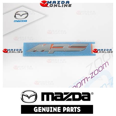 Mazda Genuine Mps Badge Logo Emblem Bbs Fits Mazdaspeed Mps