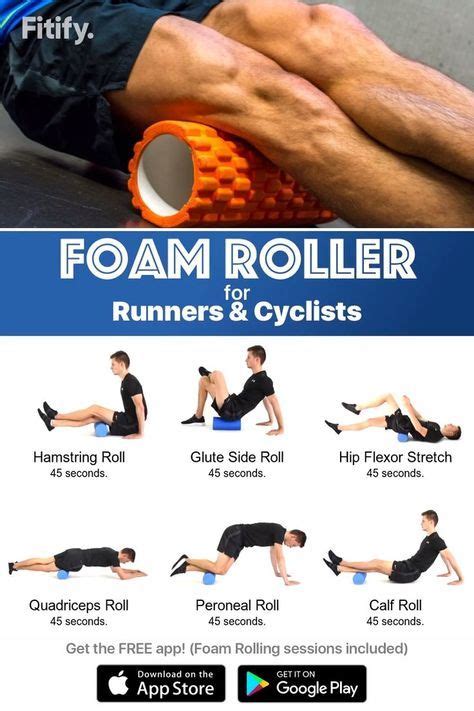 Foam Rolling Lower Body Routine Roller Workout Foam Roller