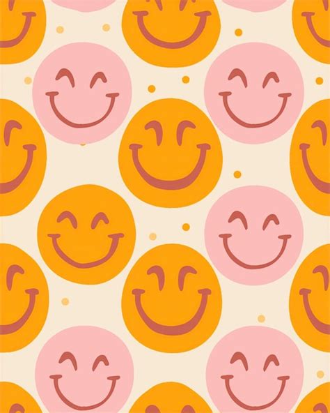 Premium Photo | A colorful background with smiley faces and smiles