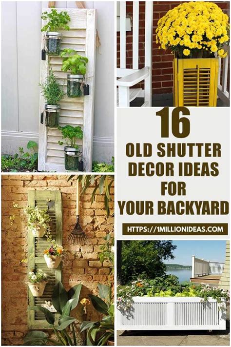 Old Shutter Decorating Ideas Shelly Lighting