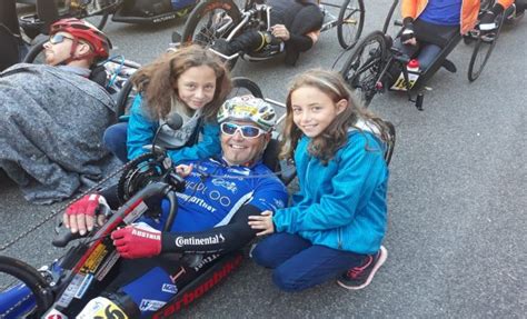 Walter Ablinger belegt beim Handbike Europacup in Pragim Straßenrennen