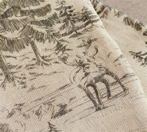 Rustic Forest Cotton Linen Napkins Set Of 4 Pottery Barn