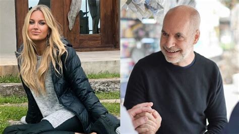 Horacio Rodríguez Larreta y Milagros Maylin la fuerte pasión que los