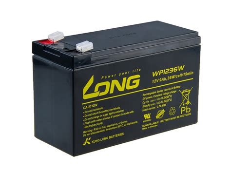 ATC Market - Long 12V 9Ah olověný akumulátor HighRate F2