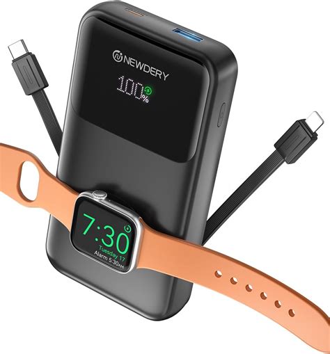 Amazon Newdery Portable Charger For Apple Watch Mah Power