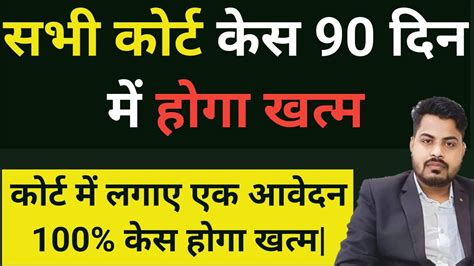 करट कस क जलद स जलद कस खतम कर order 8 Rule 1 court me case