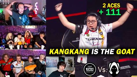 Kangkang And Edg Showing Insane Plays Against Team Heretics In The Grand