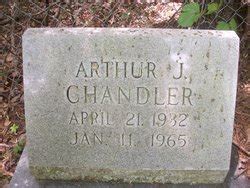 Arthur J Chandler M Morial Find A Grave