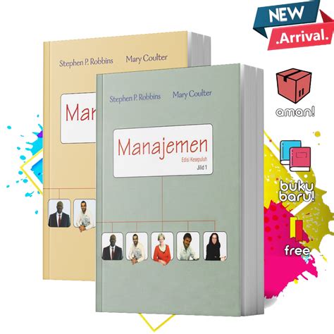 Jual Paket Manajemen Edisi Jilid Dan Jilid Stephen P Robbins