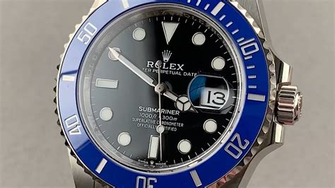 Rolex Submariner Date Mm White Gold Lb Rolex Watch Review