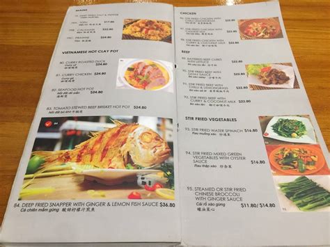 Menu At Phood Vietnamese Restaurant Chatswood Chatswood