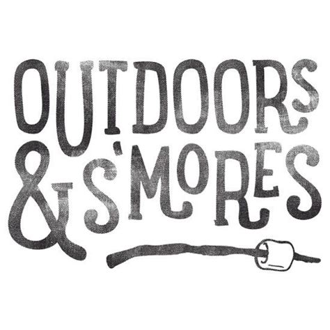 Outdoors And S Mores Sticker For Sale By Cabinsupplyco Geek Gifts