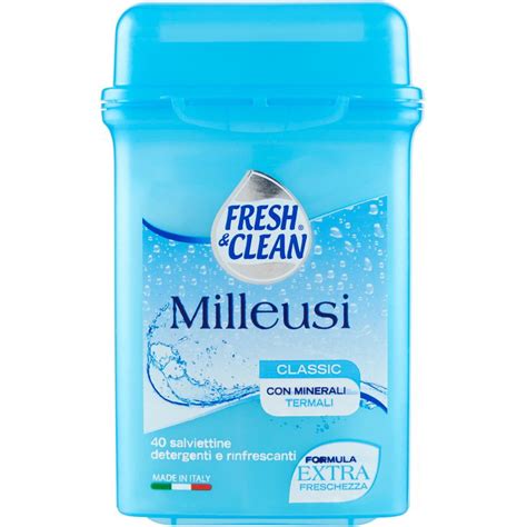 Salviettine Umidificate Milleusi Classic X Fresh Clean Pz Coop Shop